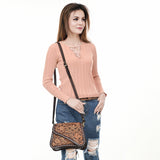 American Darling Cross Body I Hand Tooled Genuine Leather Women Bag Western Handbag Purse |