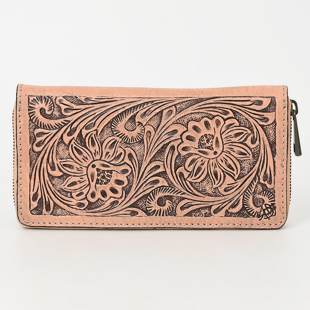 American Darling Wallet Hand Tooled Genuine Leather Women Bag Western Handbag Purse | Womens Handbags |Leather