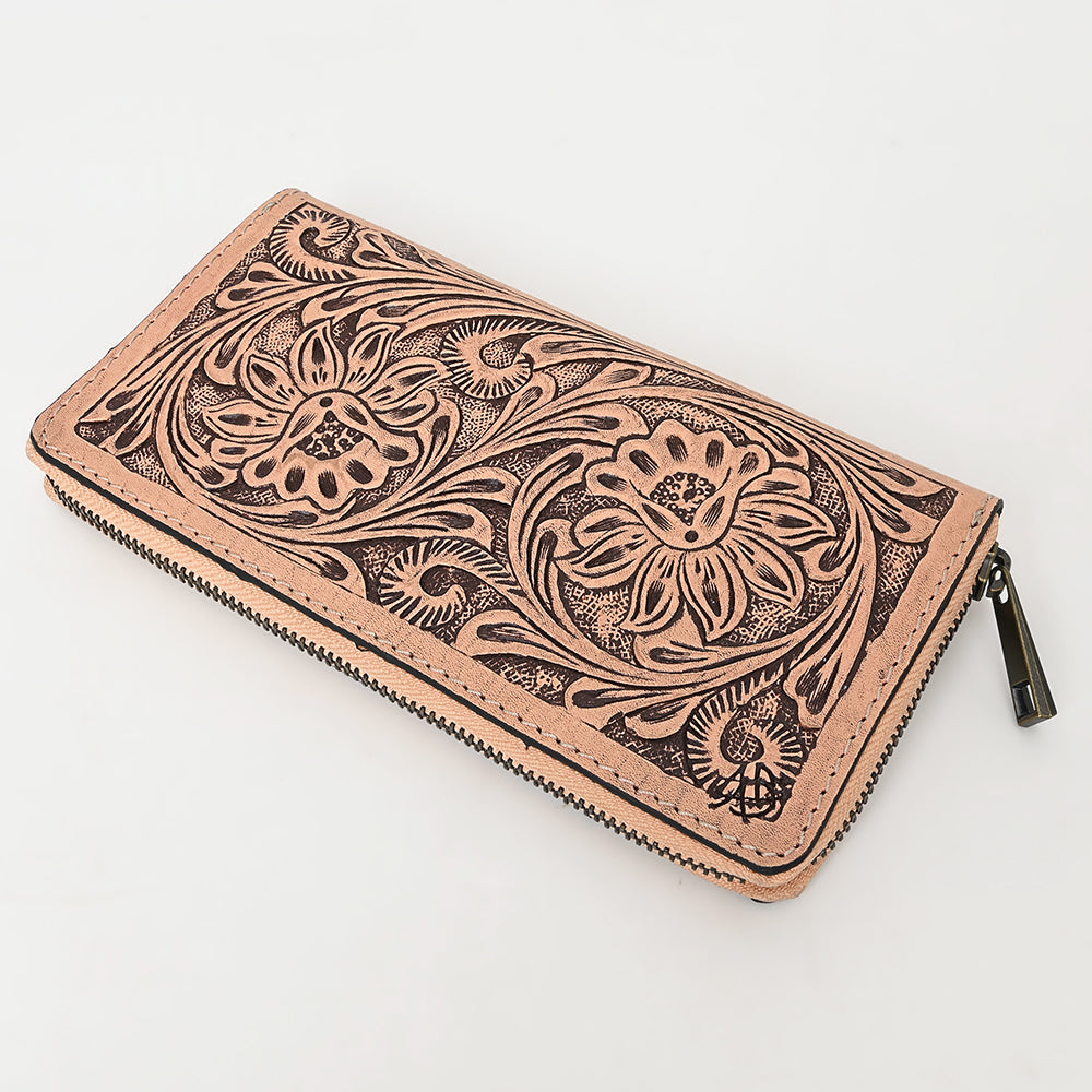 American Darling Wallet Hand Tooled Genuine Leather Women Bag Western Handbag Purse | Womens Handbags |Leather