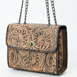 American Darling Small Crossbody Beautifully Hand Tooled Genuine Leather women bag western handbag purse