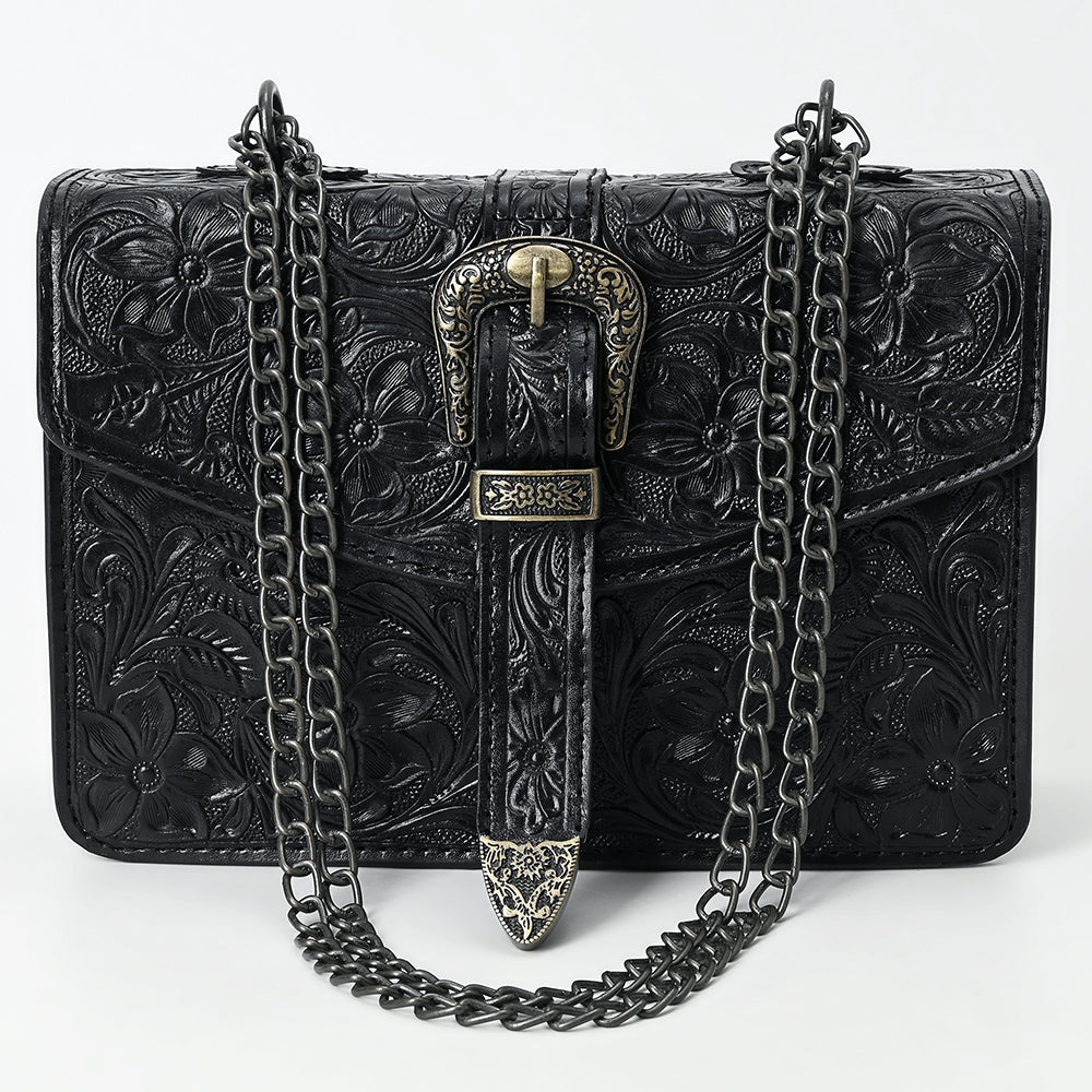 American Darling Small Crossbody Beautifully Hand Tooled Genuine Leather women bag western handbag purse