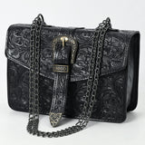 American Darling Small Crossbody Beautifully Hand Tooled Genuine Leather women bag western handbag purse