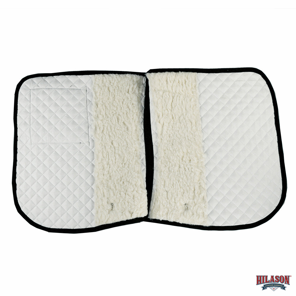 HILASON Western Horse Luxury Quilted Saddle Pads With Pockets