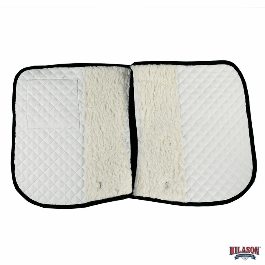 HILASON Western Horse Luxury Quilted Saddle Pads with Pockets | Pad