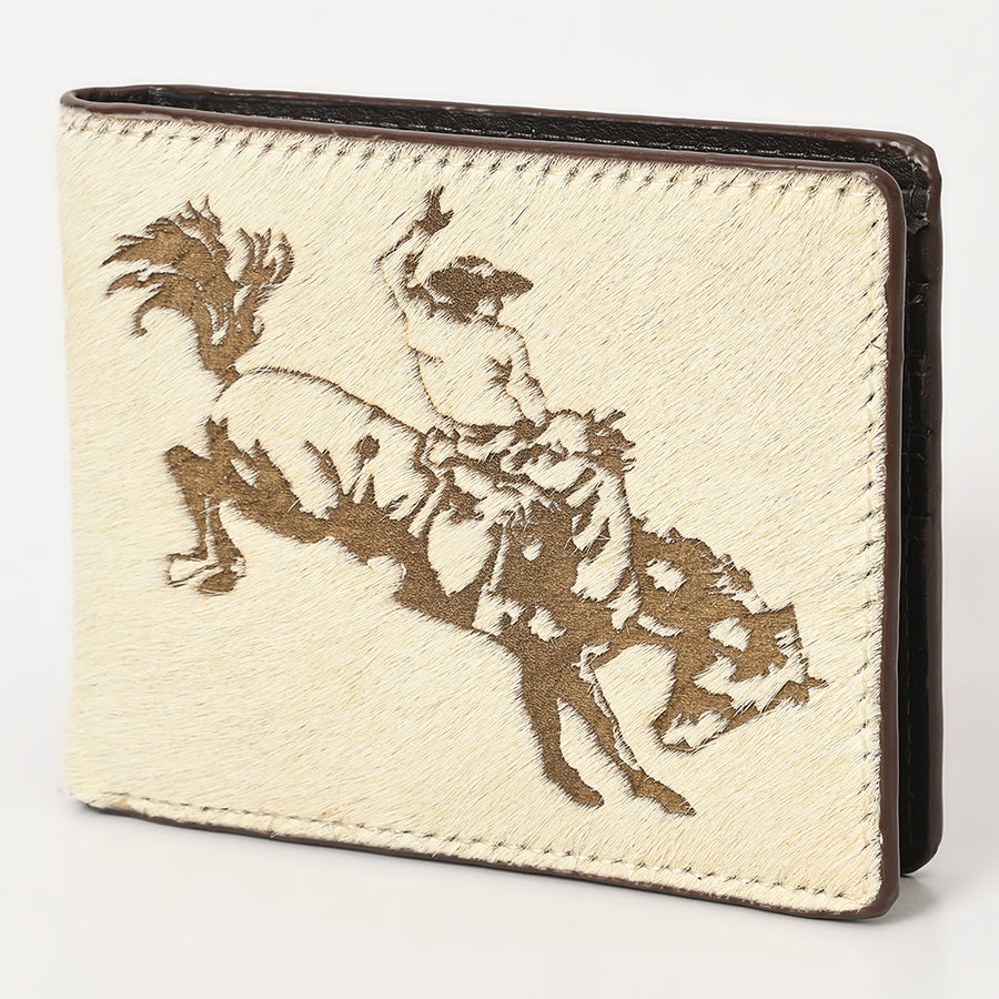 American Darling Wallet Hair-On Genuine Leather Women Bag Western Handbag Purse - Uhorse