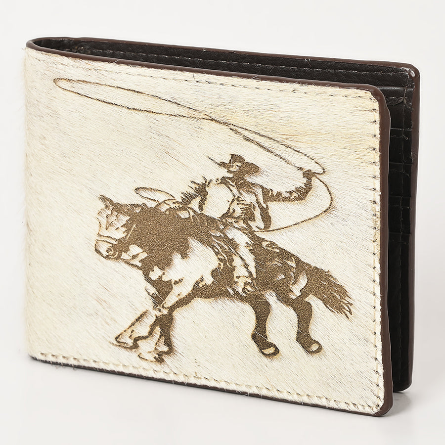 American Darling Wallet Hair-On Genuine Leather Women Bag Western Handbag Purse - Uhorse