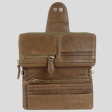 American Darling ADBGM393C Wallet Full Grain Genuine Leather Women Bag Western Handbag Purse