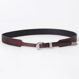 American Darling Hand tooled Hatband Genuine American Leather Western Adjustable Unisex