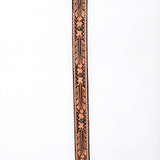 American Darling Hand tooled Hatband Genuine American Leather Western Adjustable Unisex