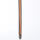 American Darling Hand tooled Hatband Genuine American Leather Western Adjustable Unisex