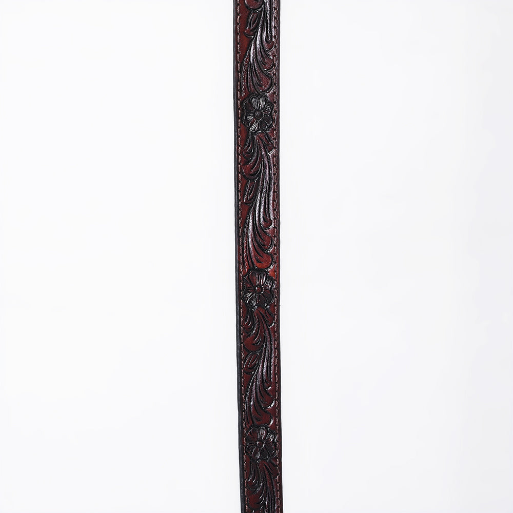 American Darling Hand tooled Hatband Genuine American Leather Western Adjustable Unisex