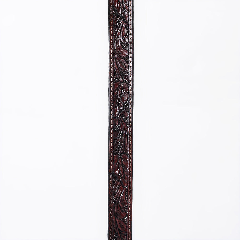American Darling Hand tooled Hatband Genuine American Leather Western Adjustable Unisex