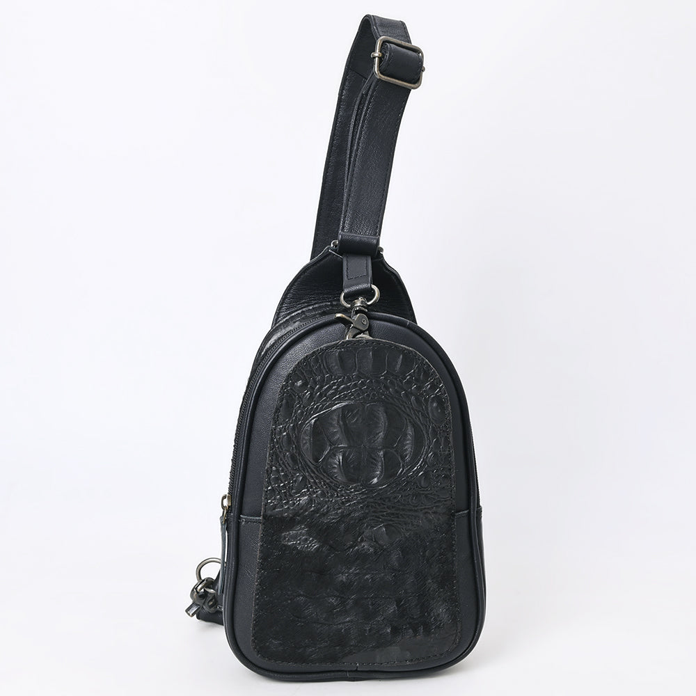 American Darling Crocodile embossed Genuine Leather women bag western handbag purse