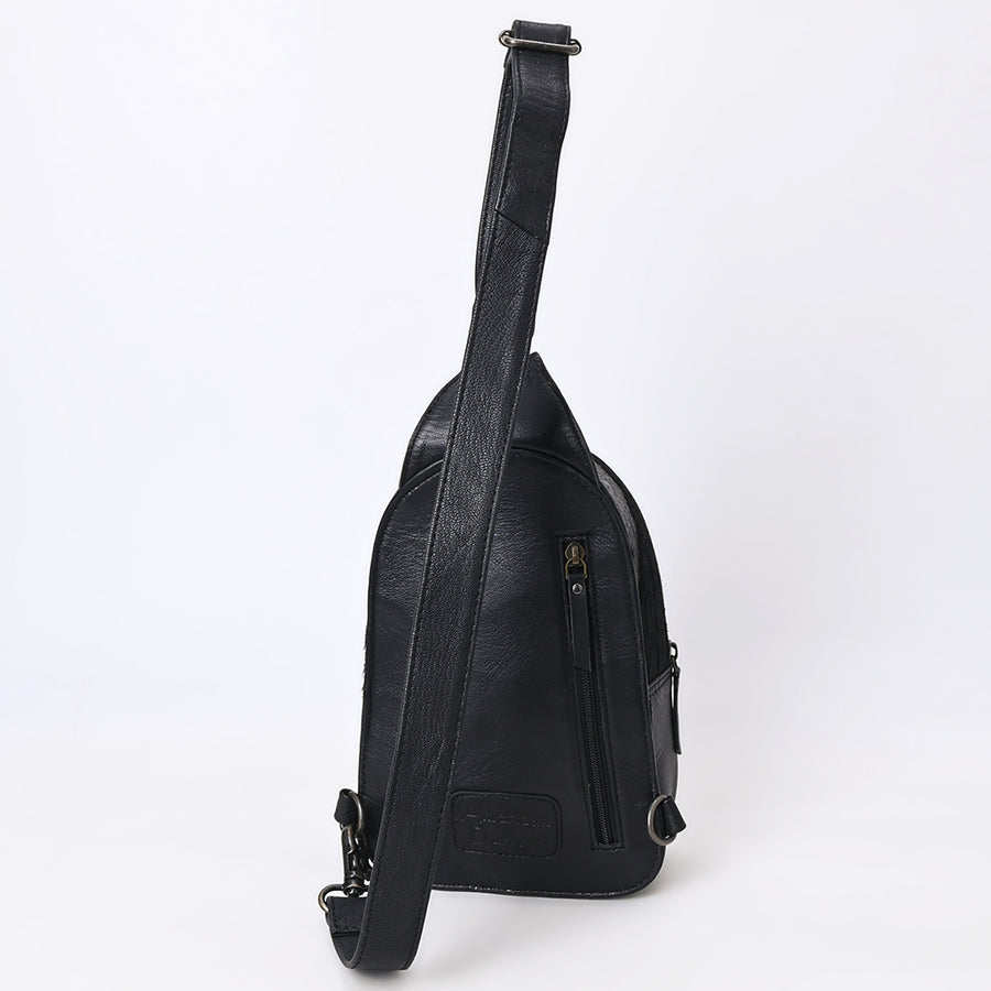 American Darling Sling Crocodile embossed Genuine Leather women bag western handbag purse | for