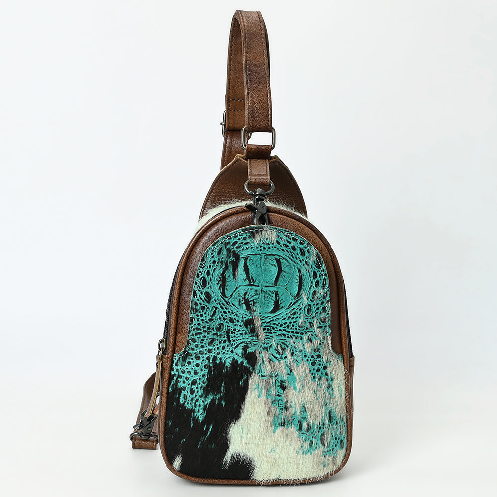 American Darling Crocodile embossed Genuine Leather women bag western handbag purse