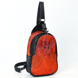 American Darling Crocodile embossed Genuine Leather women bag western handbag purse