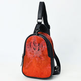 American Darling Crocodile embossed Genuine Leather women bag western handbag purse