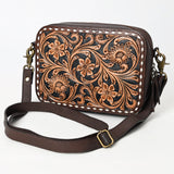 American Darling Cross Body I Hand Tooled Genuine Leather Women Bag Western Handbag |