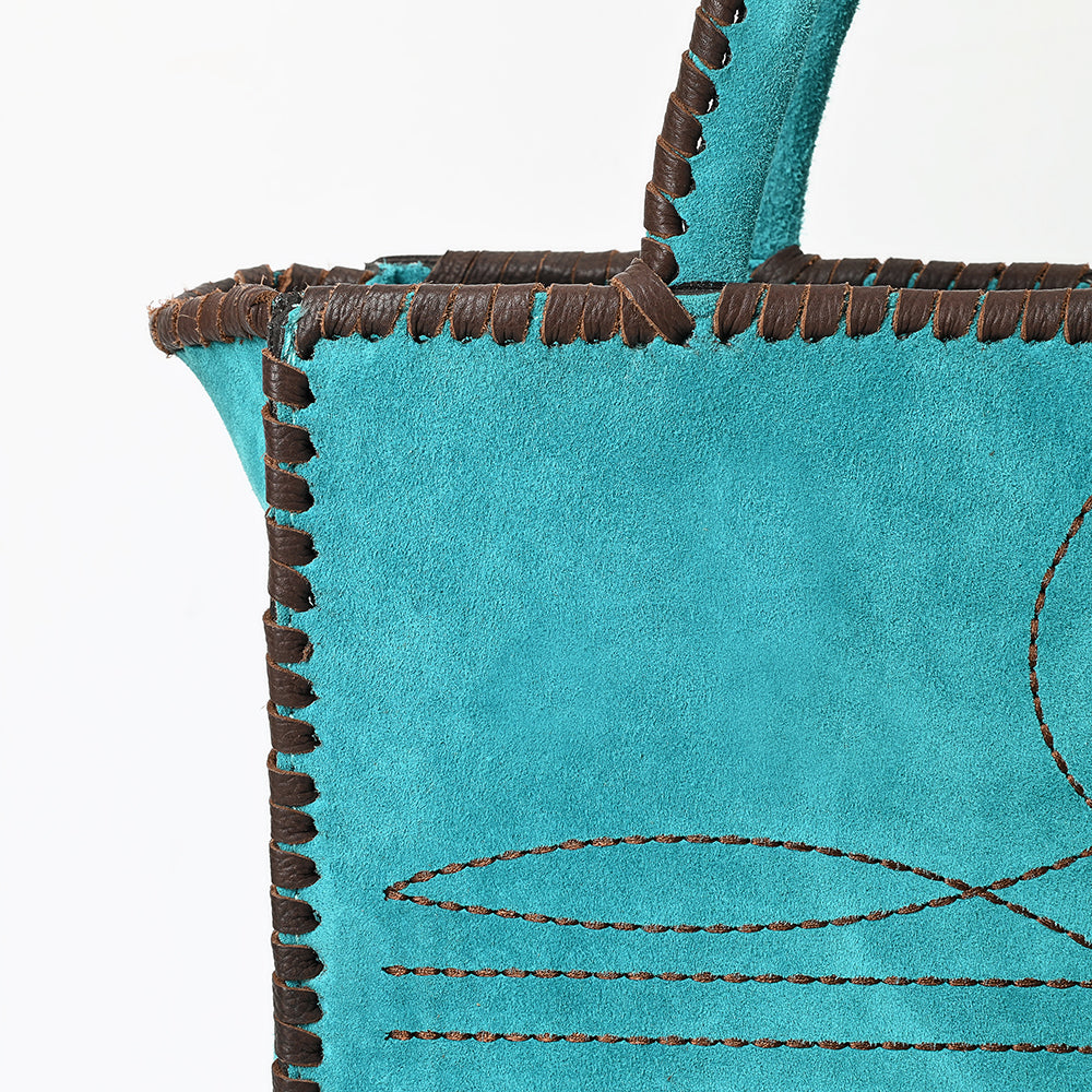 American Darling Tote Genuine Suede Leather women bag western handbag purse | Travel Bags