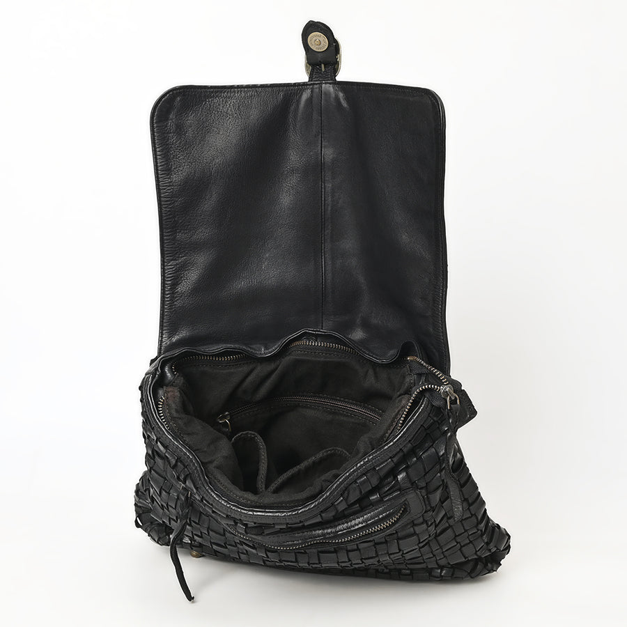 Never Mind Nmbgm115B Vintage Handmade Genuine Cowhide Leather Women Bag Western Handbag Purse