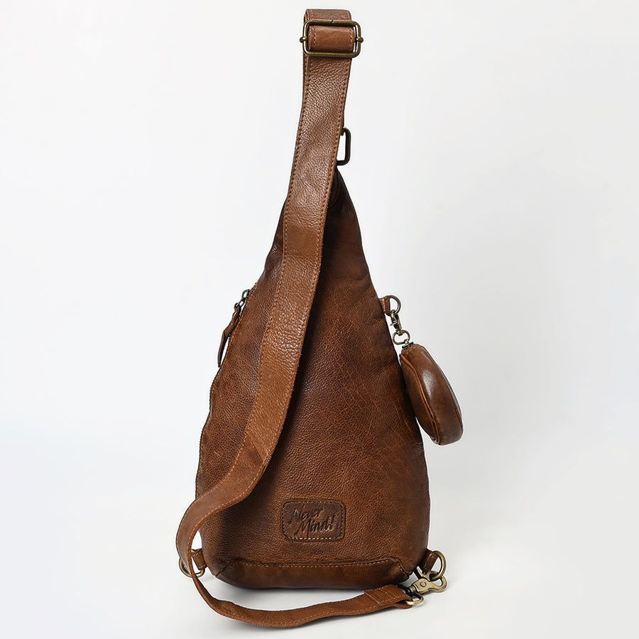 Never Mind NMBGM179 Sling Genuine Leather Women Bag Western Handbag Purse