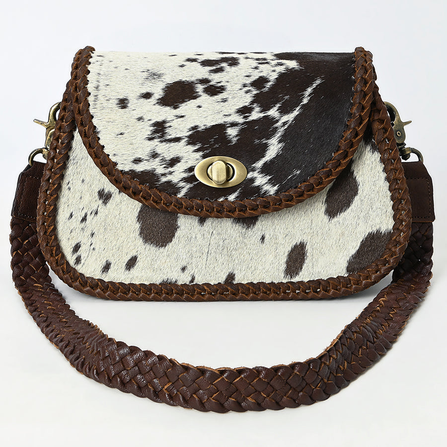 American Darling Small Crossbody Hair On Genuine Leather Western Women Bag Handbag Purse | for Cute