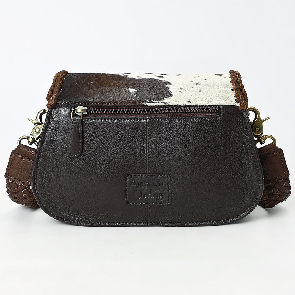 American Darling Small Crossbody Hair On Genuine Leather Western Women Bag Handbag Purse | for Cute