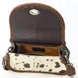 American Darling Small Crossbody Hair On Genuine Leather Western Women Bag Handbag Purse | for Cute