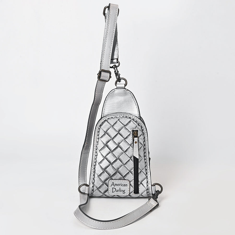 American Darling Sling Hand Tooled Leather Women Bag Western Handbag Purse| Handbags |Leather | Summer
