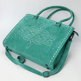 American Darling Tote Genuine Suede Leather Women Bag Western Handbag Purse