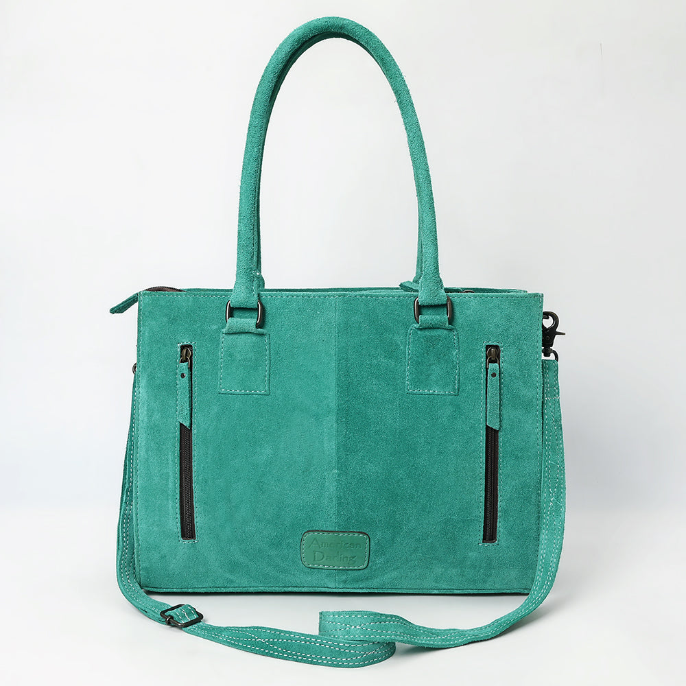 American Darling Tote Genuine Suede Leather Women Bag Western Handbag Purse