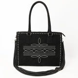 American Darling Tote Genuine Suede Leather Women Bag Western Handbag Purse