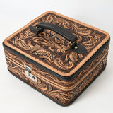 American Darling Jewelry Case Hand Tooled Genuine Leather Women Bag Western Handbag Purse |