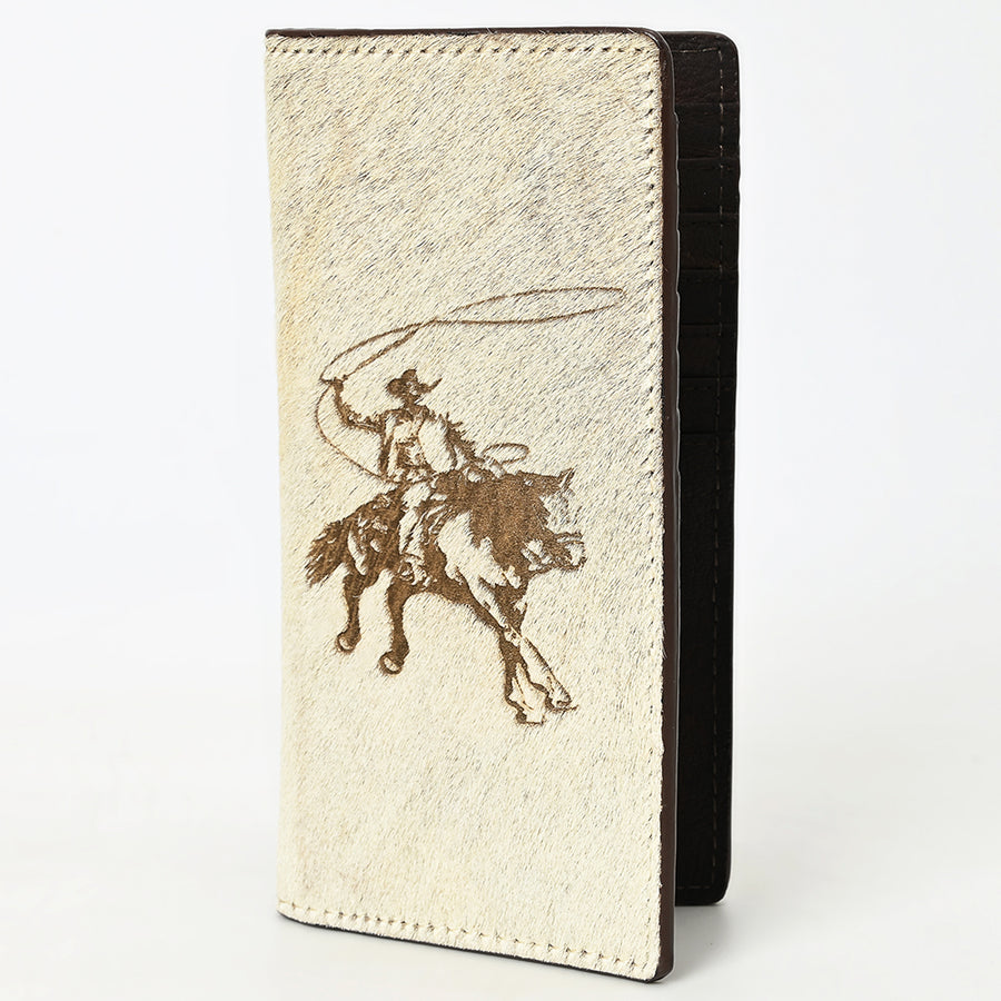 American Darling Wallet Hair-On Genuine Leather Women Bag Western Handbag Purse | Wristlet Travel Clutch - Uhorse
