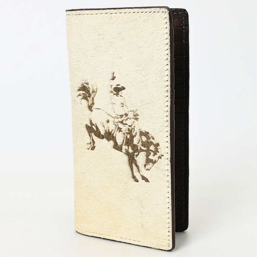American Darling Wallet Hair-On Genuine Leather Women Bag Western Handbag Purse | Wristlet Travel Clutch - Uhorse