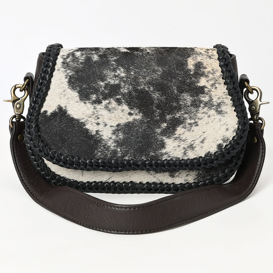 American Darling Small Crossbody Hair On Genuine Leather Western Women Bag Handbag Purse | for Cute