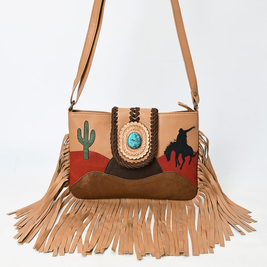 American Darling Crossbody Genuine Leather Western Women Bag | Handbag Purse Bags for Cute