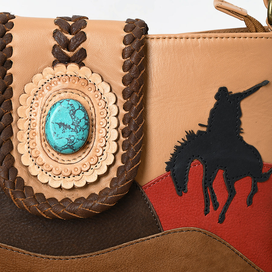 American Darling Crossbody Genuine Leather Western Women Bag | Handbag Purse Bags for Cute