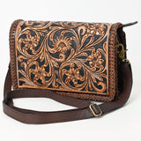 American Darling Crossbody Hand Tooled Genuine Western Leather Women Bag Handbag Purse |
