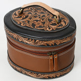 American Darling Jewelry Case Hand Tooled Genuine Leather Women Bag Western Handbag Purse |