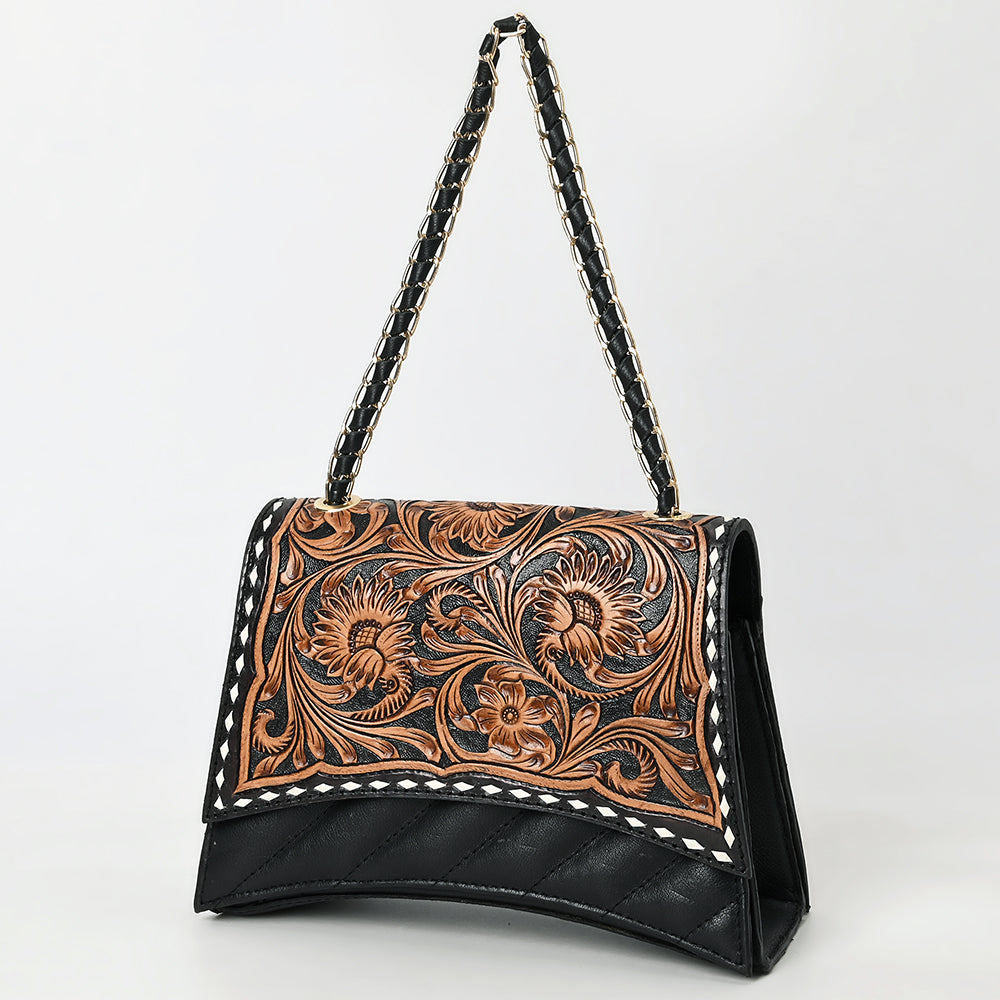 American Darling Crossbody Hand Tooled Genuine Leather Women Bag Western Handbag Purse |