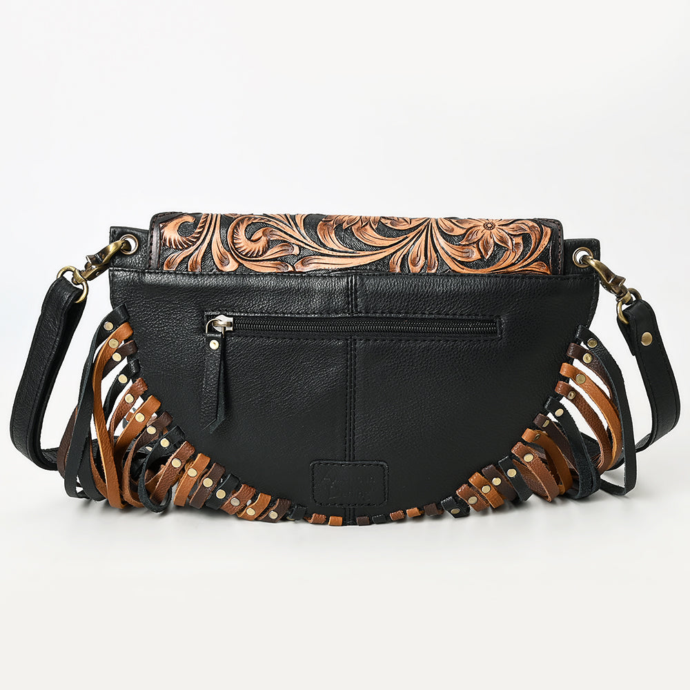 American Darling Small Crossbody Hand Tooled Genuine Leather Women Bag Western Handbag Purse |
