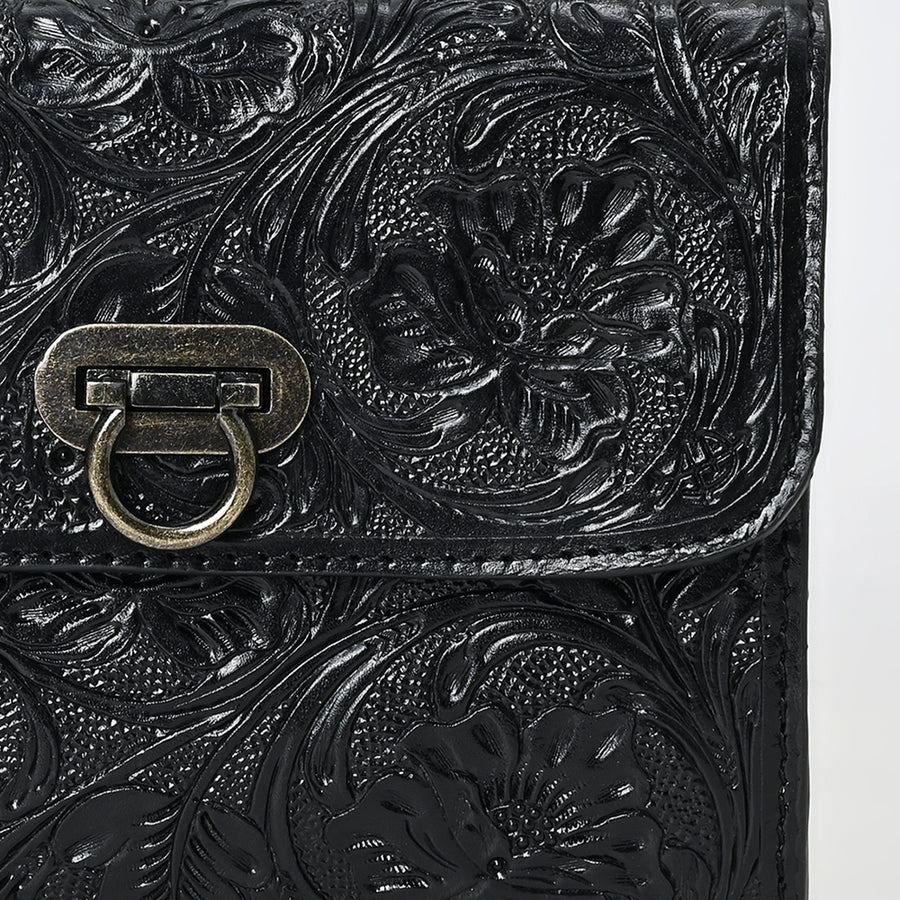 American Darling Small Crossbody Hand Tooled Genuine Leather Women Bag Western Handbag Purse | for Cute
