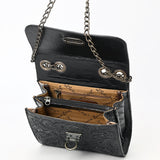 American Darling Adbg1560 Small Crossbody Hand Tooled Genuine Leather Women Bag Western Handbag Purse