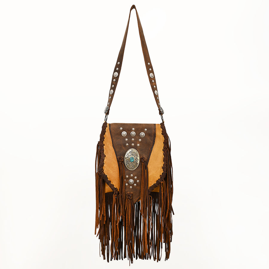 American Darling Messenger Genuine Leather Women Bag Western Handbag Purse | for Cute