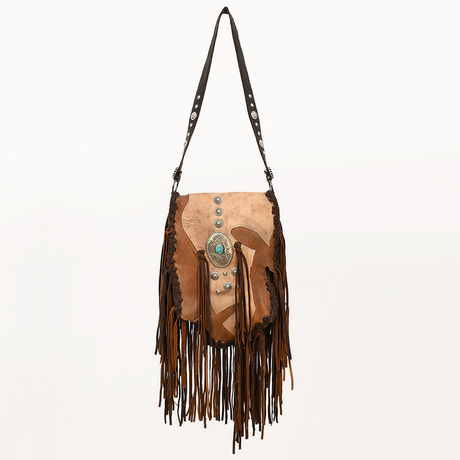 American Darling Messenger Genuine Leather Women Bag Western Handbag Purse | for Cute