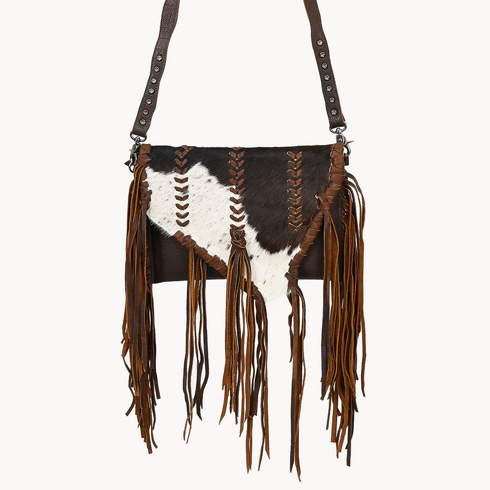 American Darling Cross Body Hair on Genuine Leather Western Women Bag | Handbag Purse Crossbody for Cute