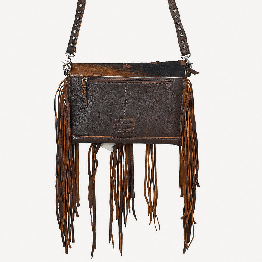 American Darling Cross Body Hair on Genuine Leather Western Women Bag | Handbag Purse Crossbody for Cute