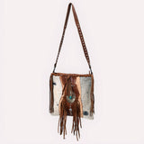 American Darling Cross Body Hair-On Genuine Leather Women Bag Western Handbag Purse |