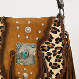 American Darling Crossbody Hair On Genuine Leather Women Bag Western Handbag Purse | for Cute